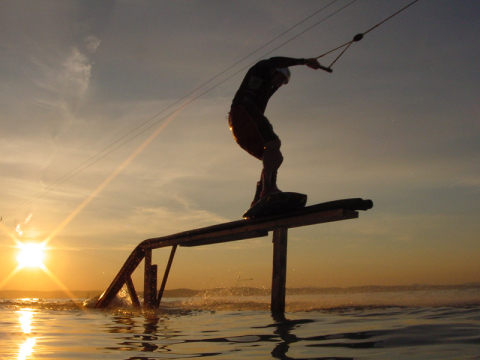 Vízisí és wakeboard pálya - Vonyarcvashegy