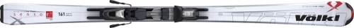 Völkl Sensor 1 síléc LT 10 kötéssel  Síléc kezdő és középhaladó síelők részére. Azoknak ajánlott akik ismerkednek a síeléssel és egy megbízható lécet keresnek hosszútávra. Új család a Völklnél. Viszonylag kis sugarú, kezelt pályára alkalmas sílécek. - Kattints a képre a nagyításhoz