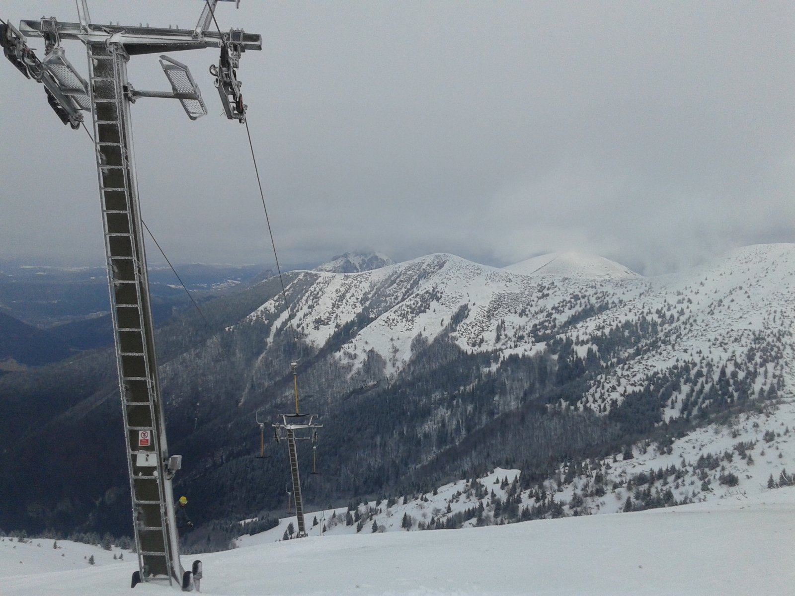 A csákányos teteje