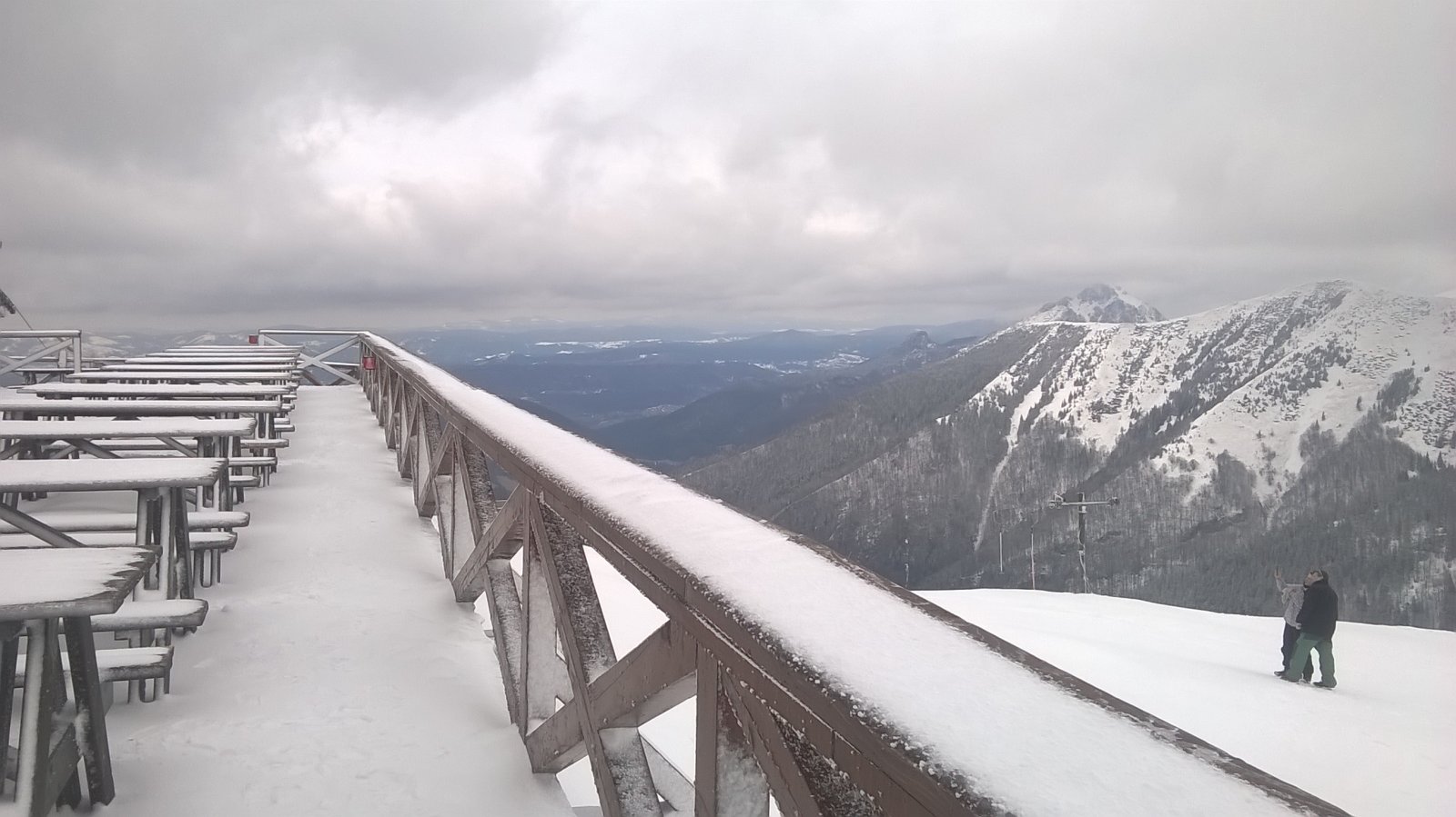 Kilátás a teraszról