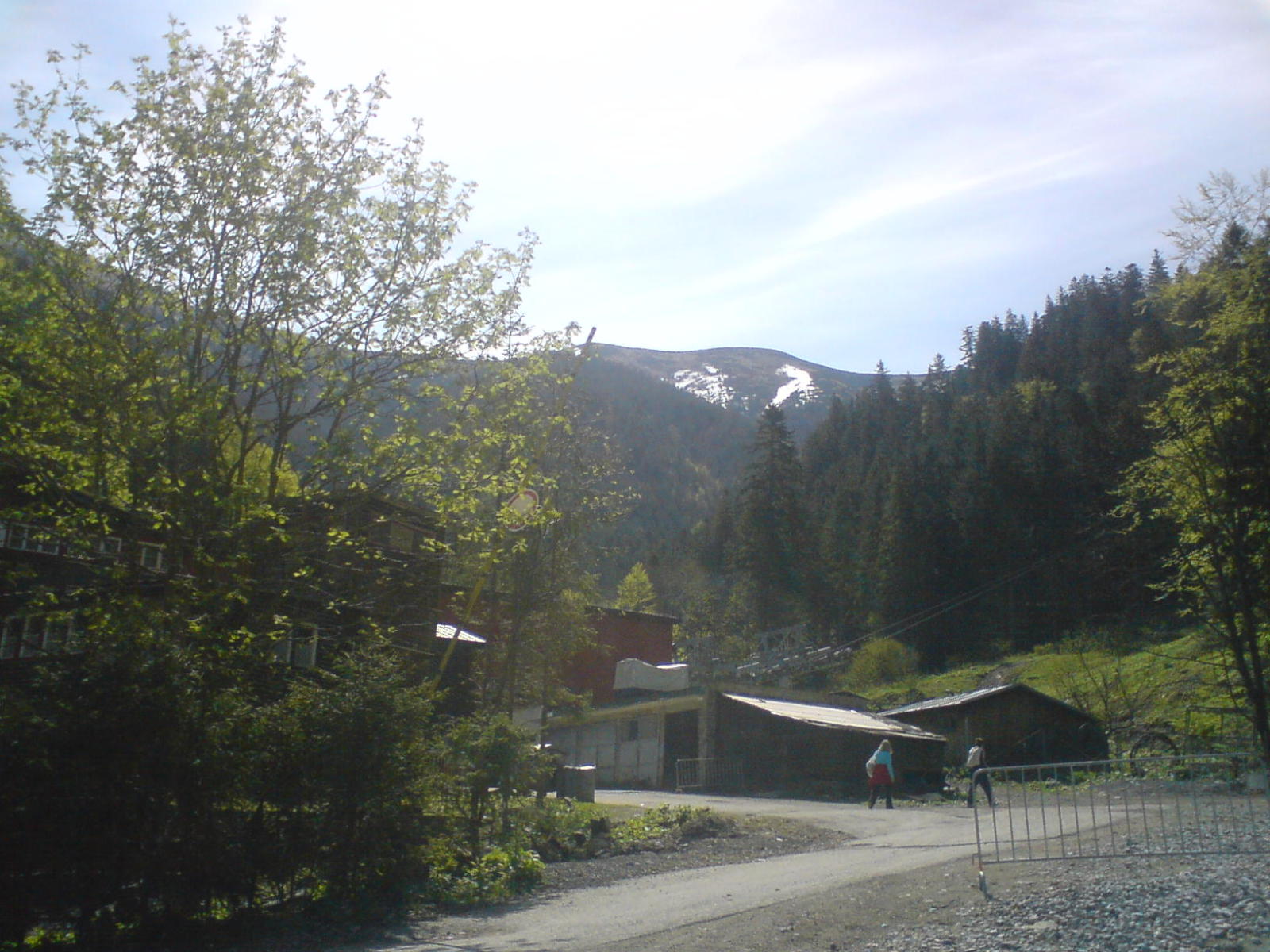 Kabinos felvonó alsó állomása