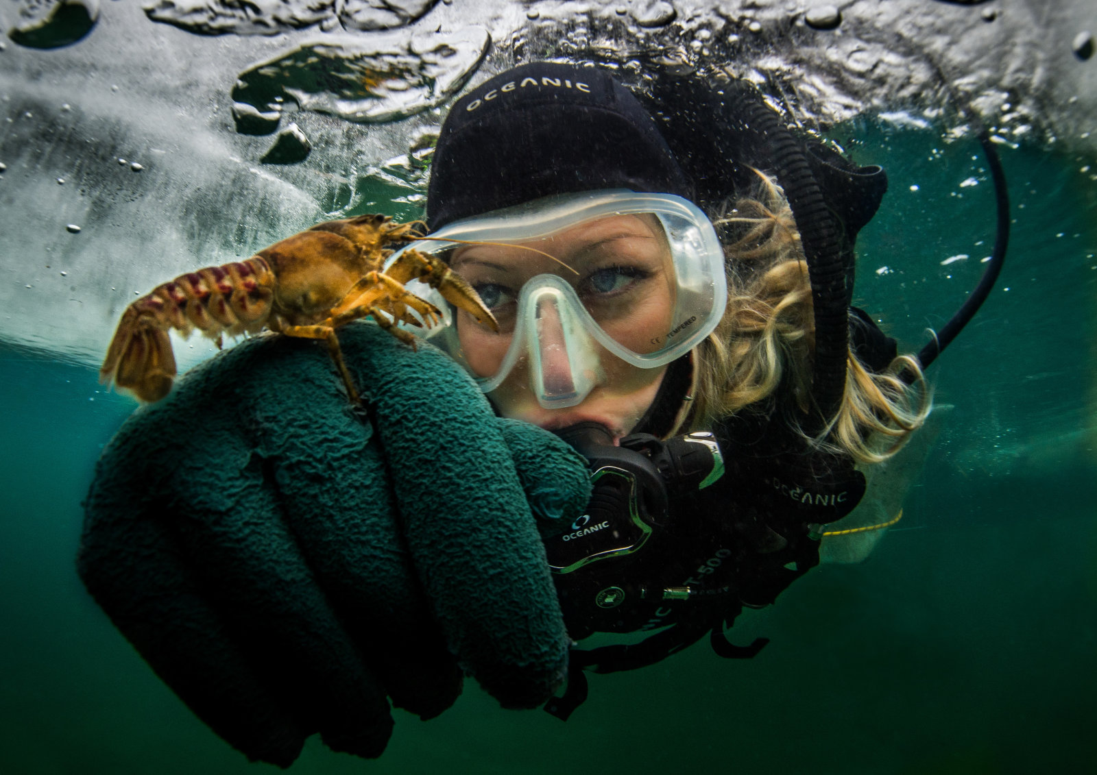 Weissensee: merülés a befagyott tóban