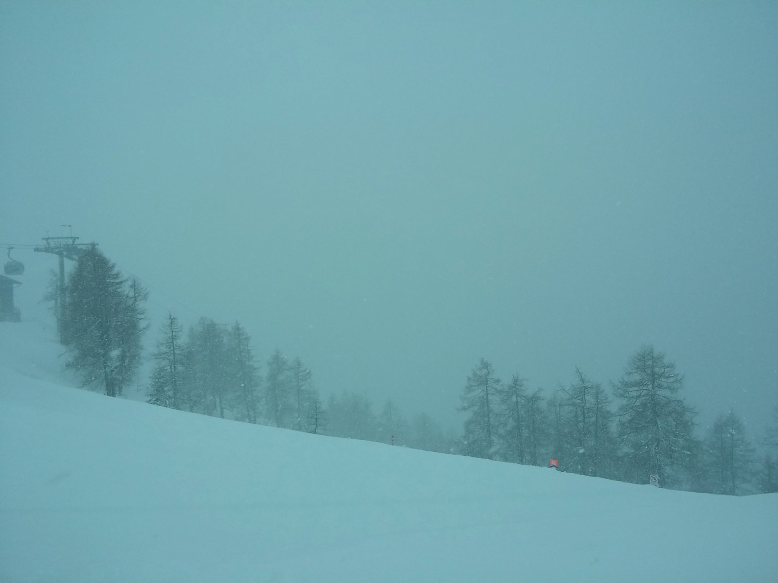 Az ilyen időjárás a kedvencem (szinte senki nincs).