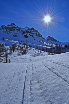 White dream (Les Orres)