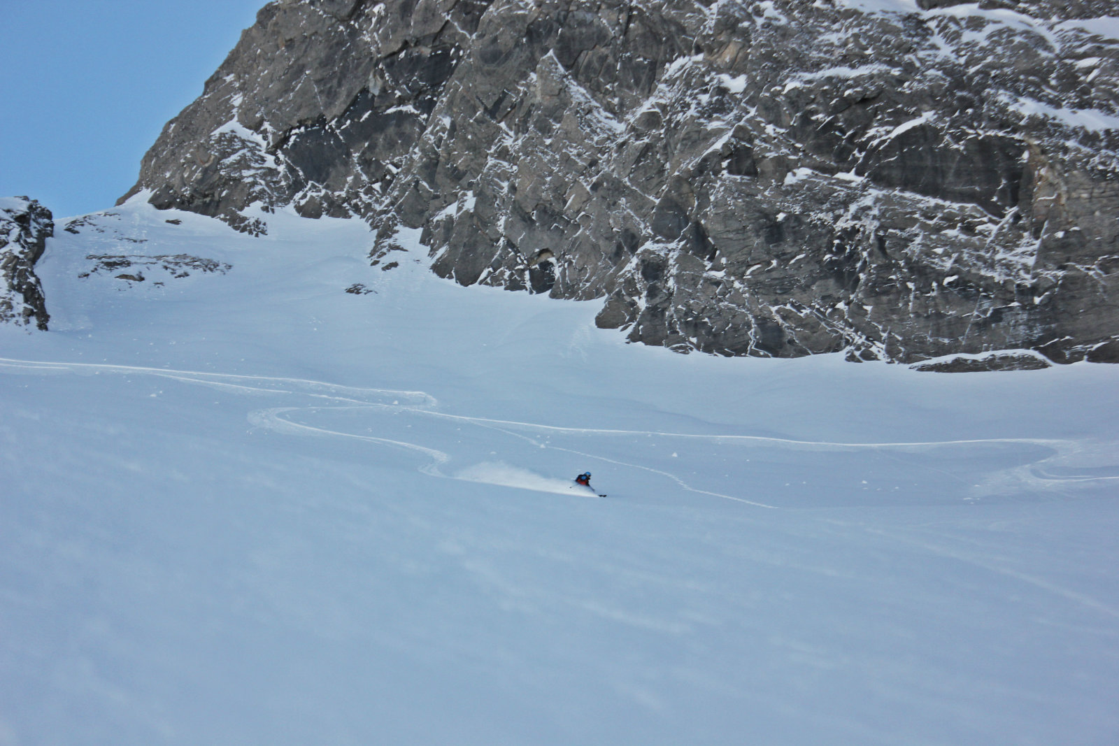 Ez volt a lesiklás fénypontja fantasztikus hóval