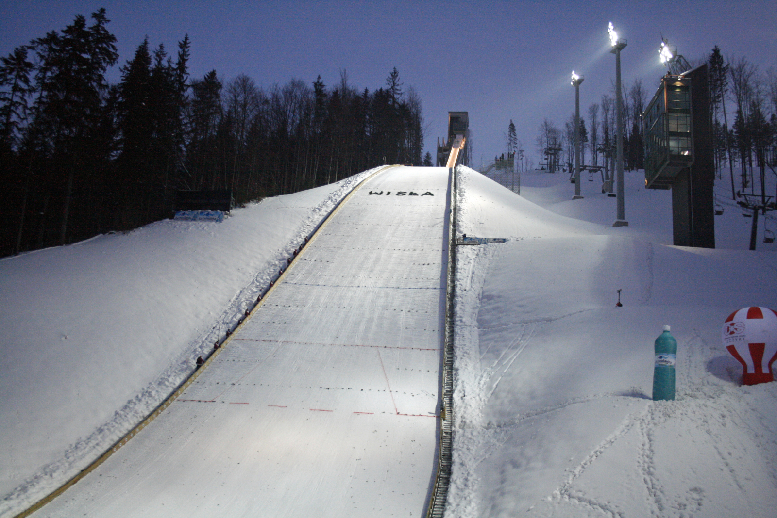 Az Adam Maliszról elnevezett síugrósánc Wislaban