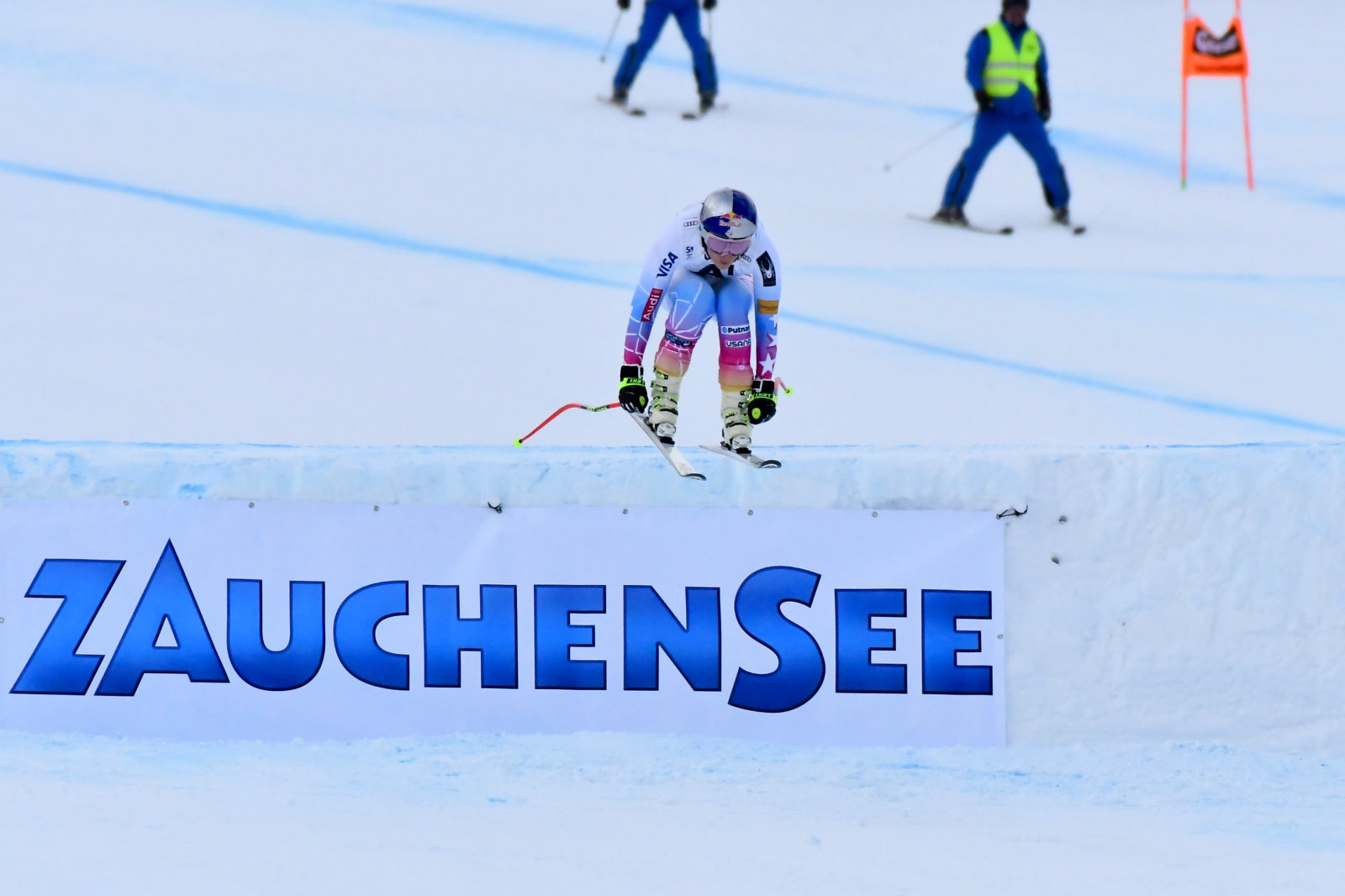 Lindsey Vonn a levegőben