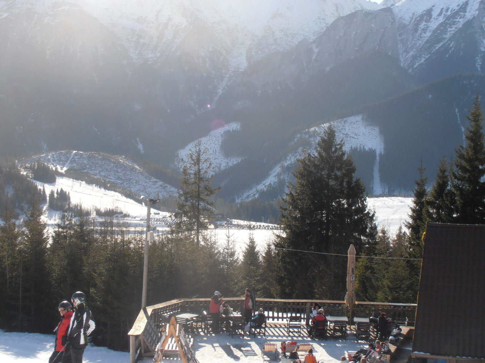 Strachan, fenti hütte