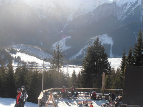 Strachan, fenti hütte