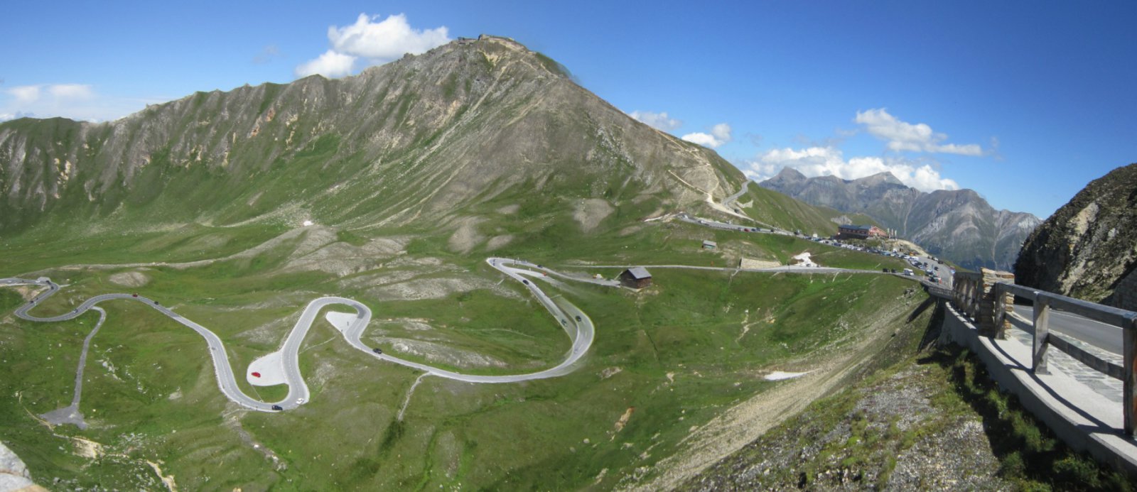 Kilátás a Fuscher Törl-ről