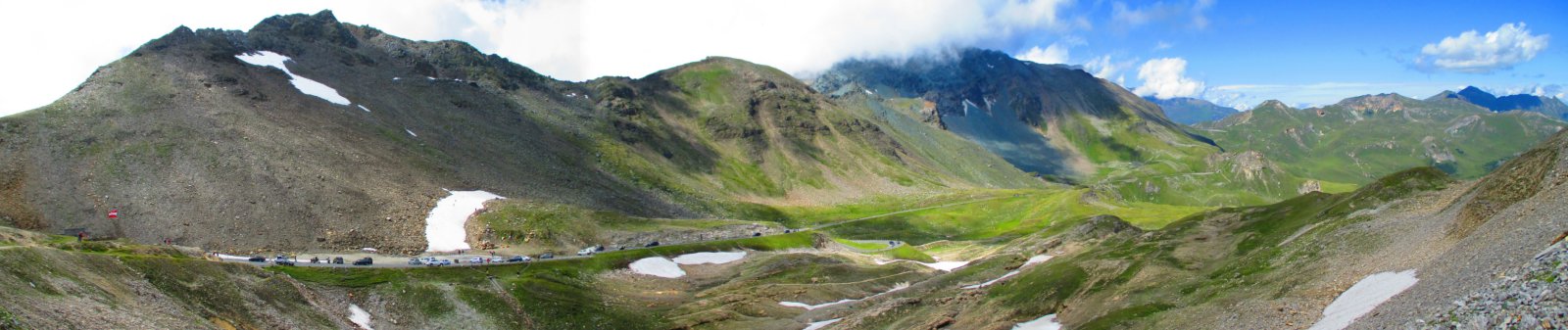 Kilátás a Hochtor-ról