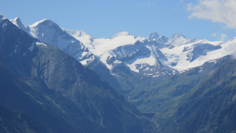 Grossglockner és a kapruni víztározók - Kattints a képre a nagyításhoz