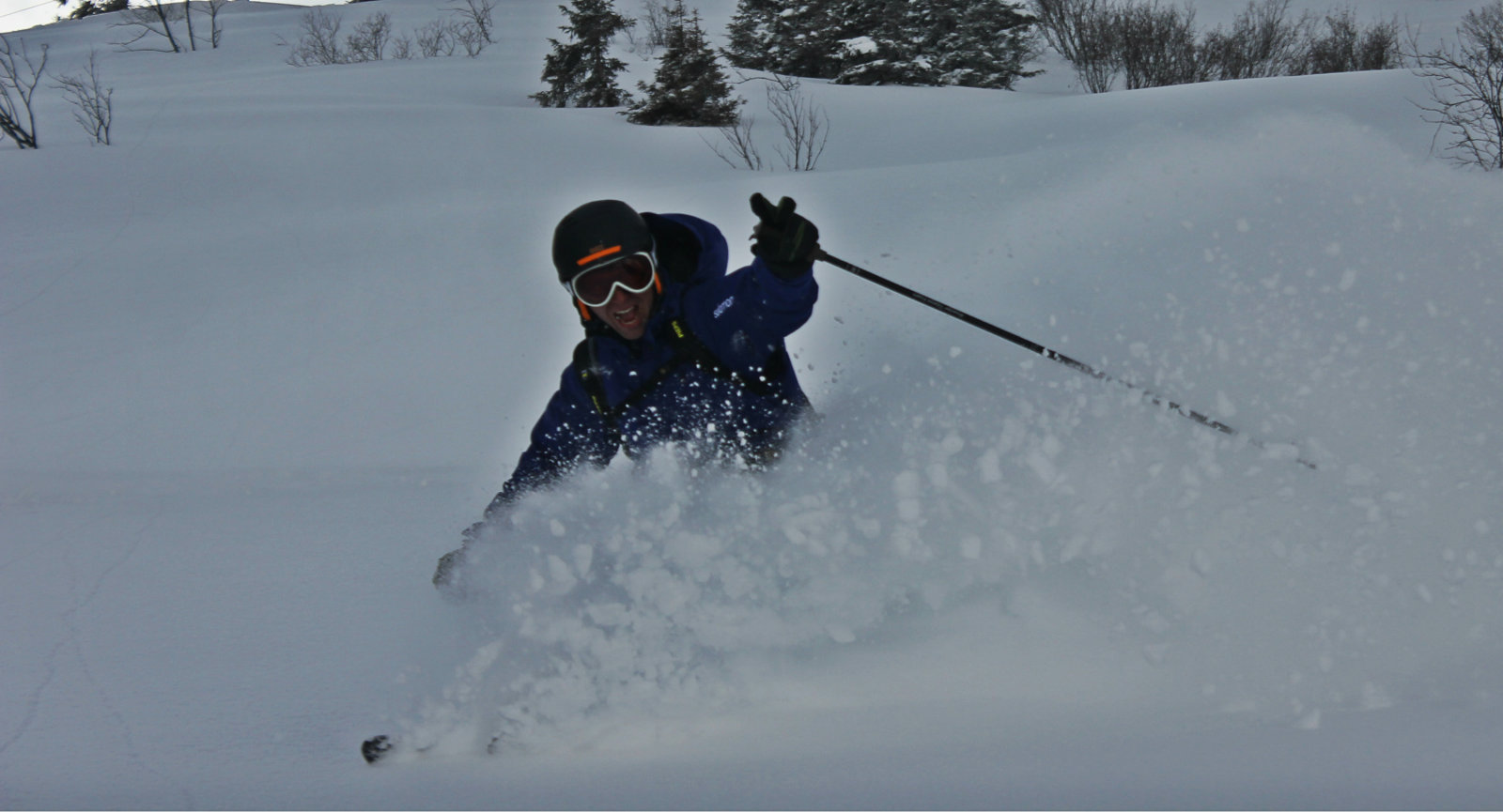 Remek hó , nagyszerű lesiklás