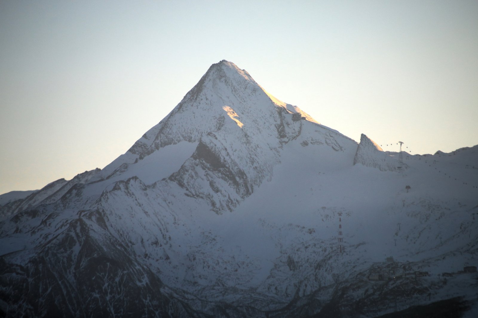 Kaprun kevéssel naplemente előtt