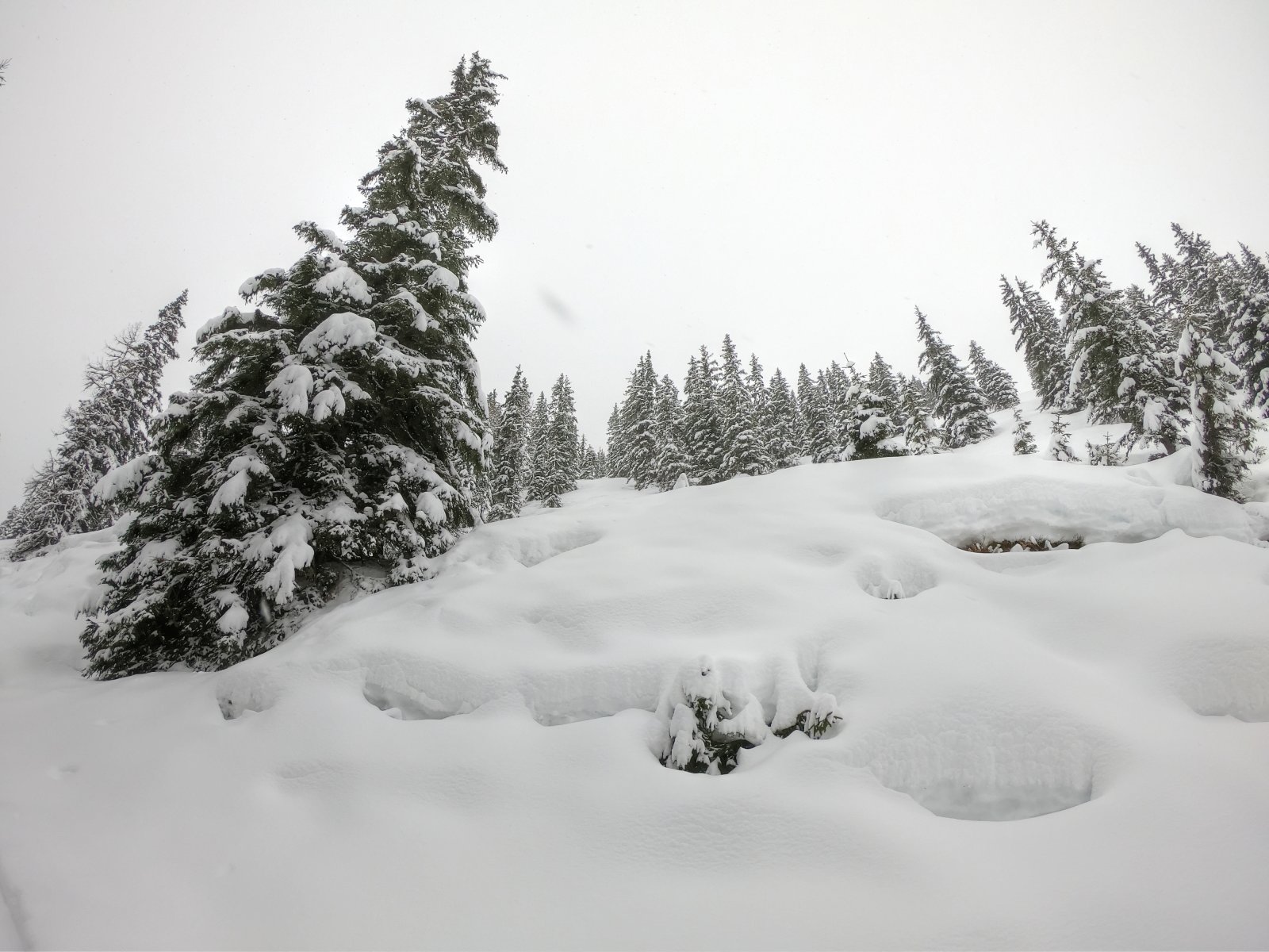 Zell am See a hétvégi havazás után, vasárnap - Fotó: Stánicz Balázs