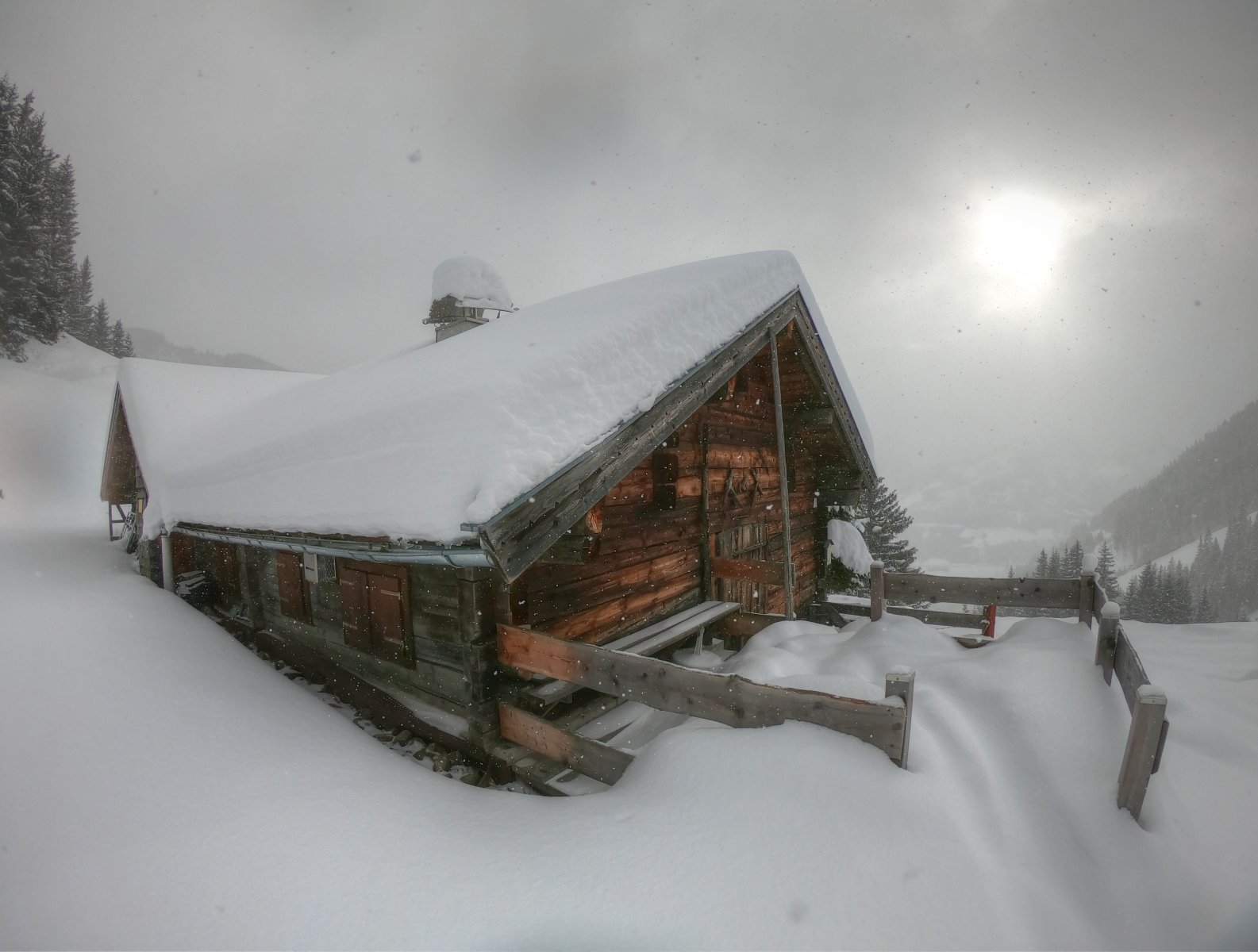 A "klasszikus": lesiklás Piesendorfba, majd utána vonattal vissza az Areitbahnig