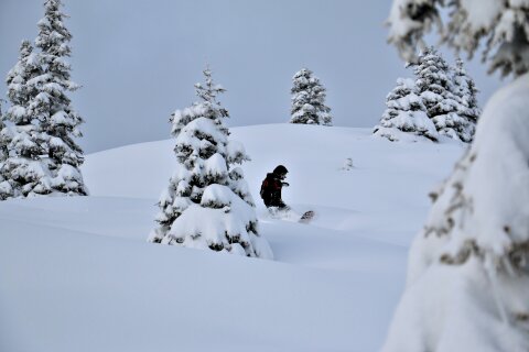 Zell am See február 17-én a délutáni órákban - Fotó: Stánicz Balázs (Stani)