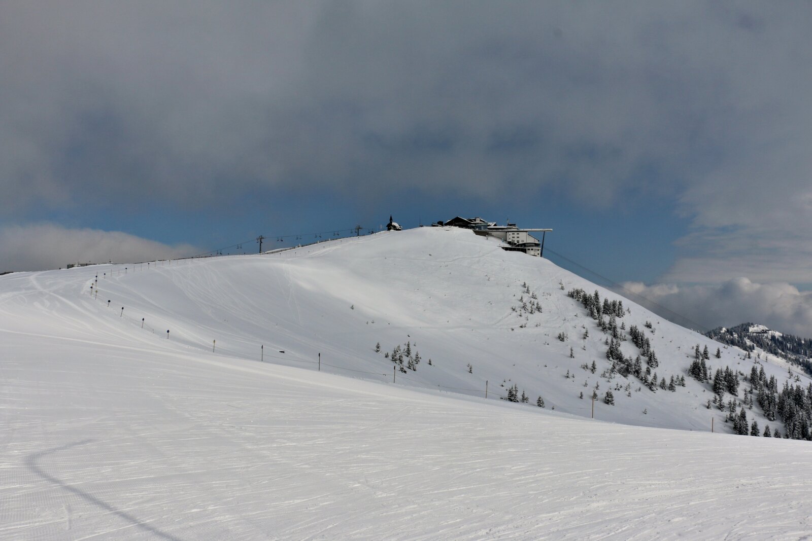 A síterep felső része