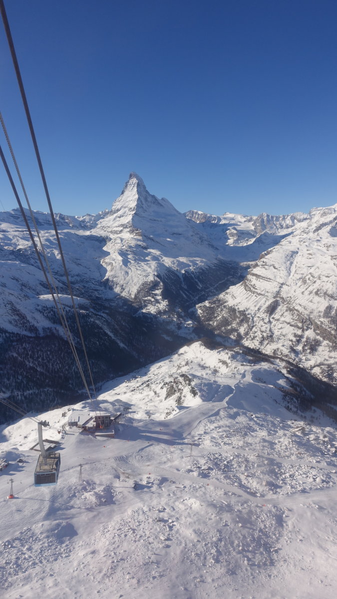 Rothorn kabinból panoráma