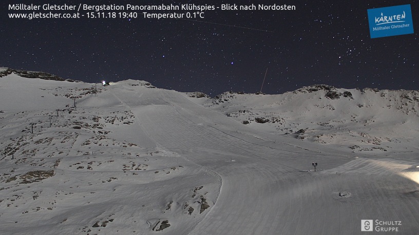 Csütörtök esti felvétel Mölltalról - fotó: schultz webcam