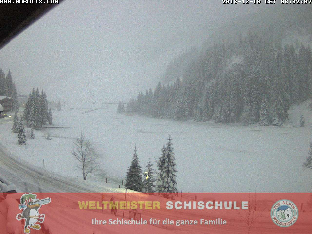 Zauchensee völgy - fotó: webkamera