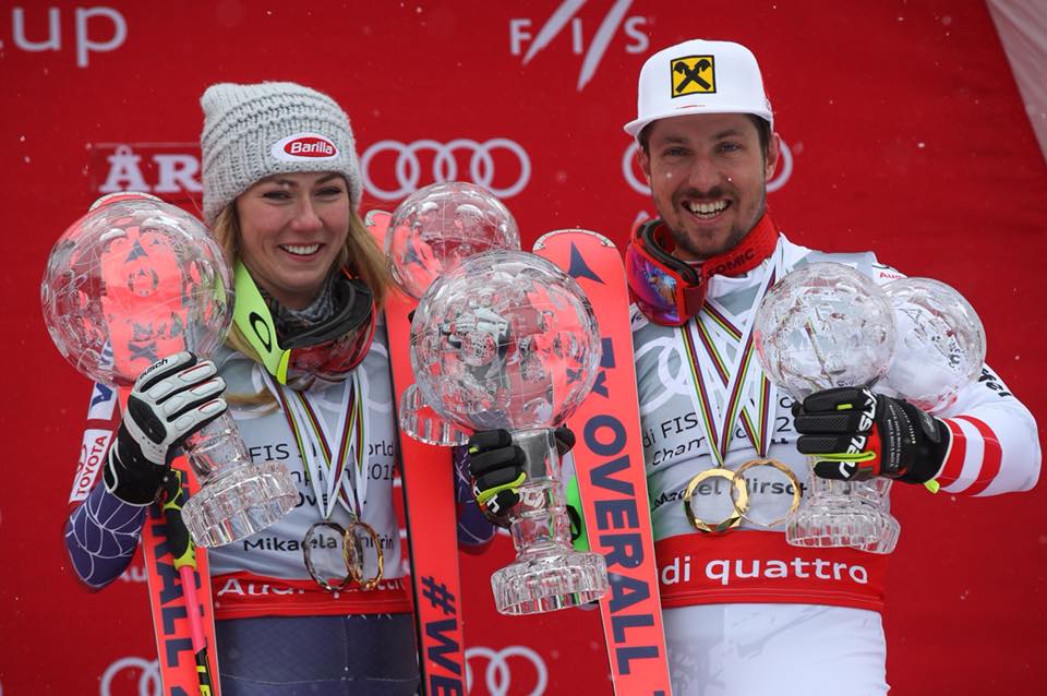 A világ két legjobb síelője is náluk van