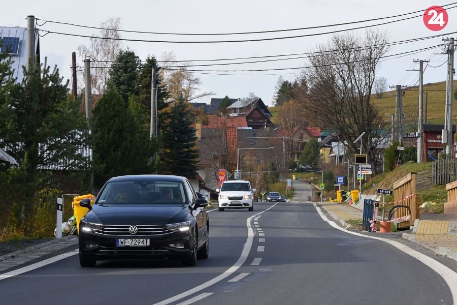 Ždiar: az új út (Kép: poprad.dnes24.sk)