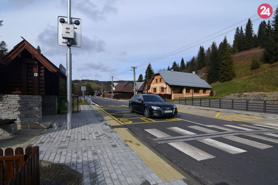 Ždiar: az új út (Kép: poprad.dnes24.sk)