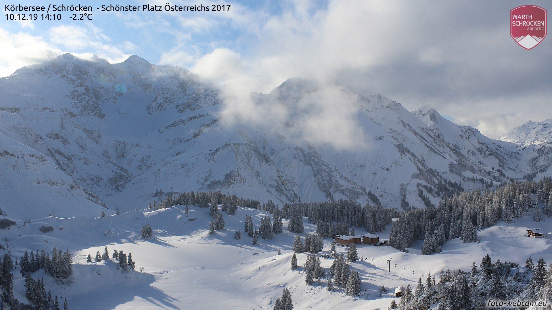 Vorarlberg havazás után