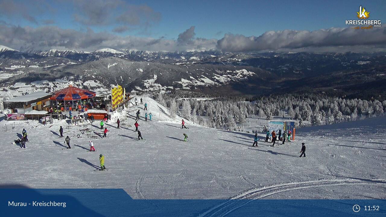 Kreischberg webkamera karácsonykor