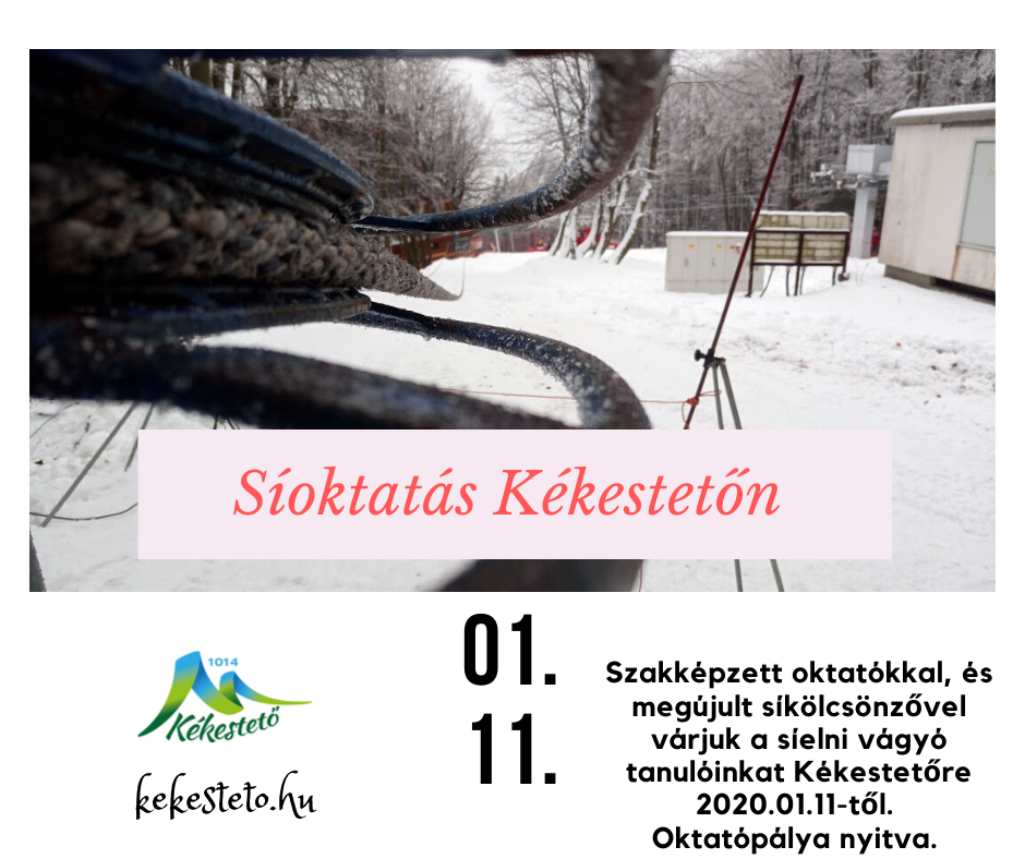 Oktatás Kékestetőn