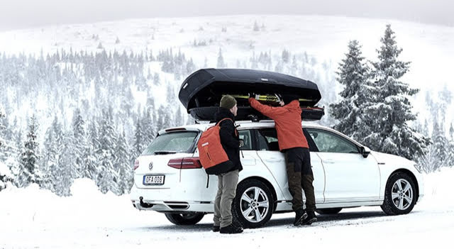 Tetőbox használata síeléshez