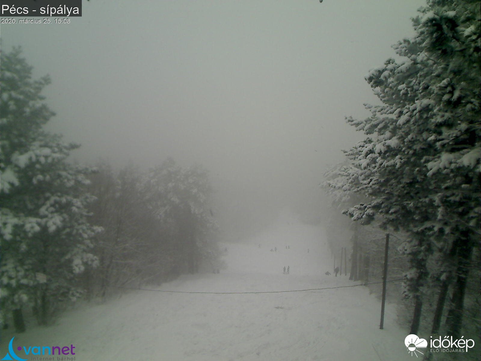 Webkamera képe szerda délután