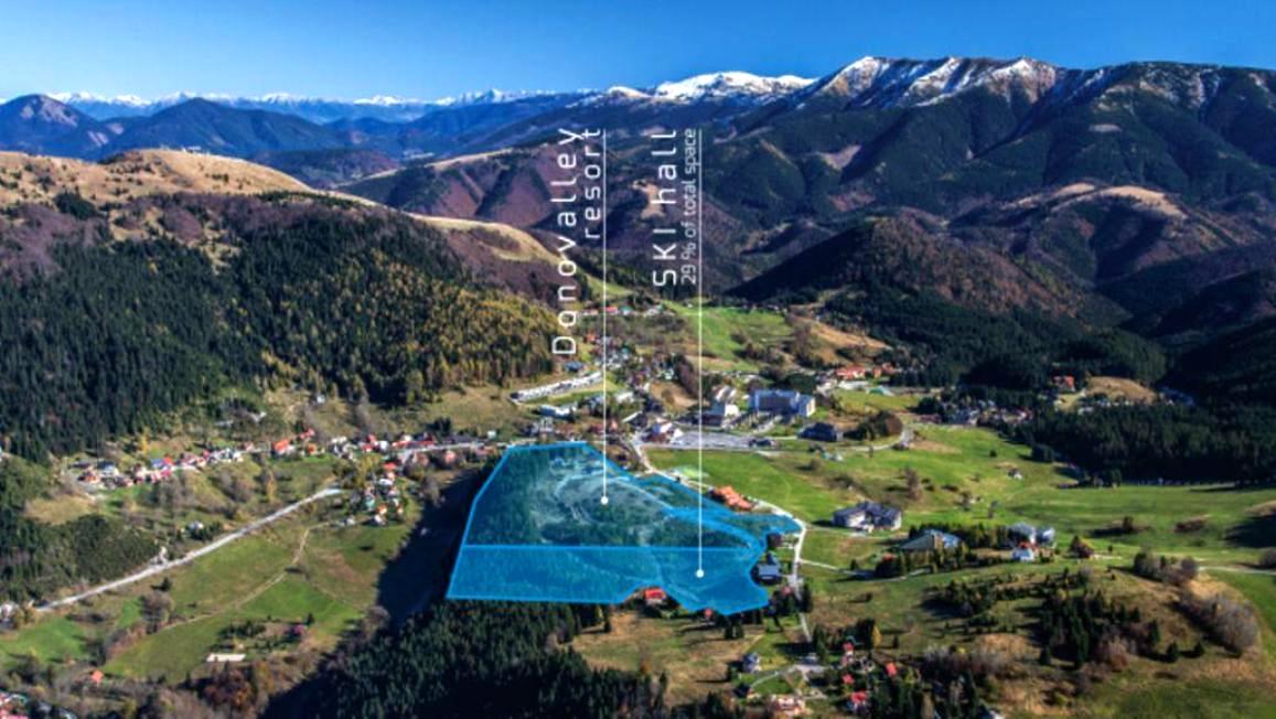 Az építkezés tervezett helyszíne