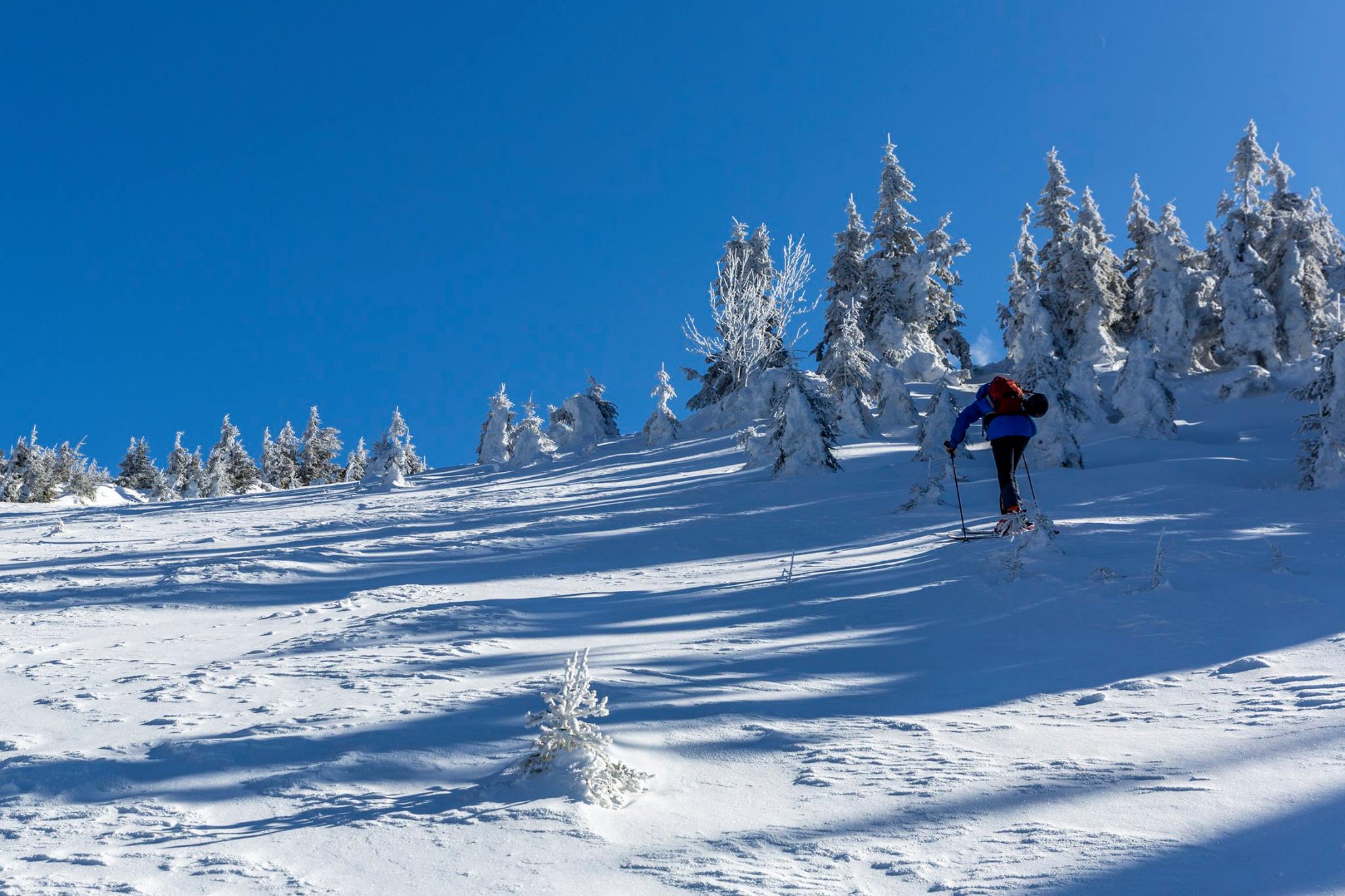 A túrázáshoz kevesebb hó is elég...