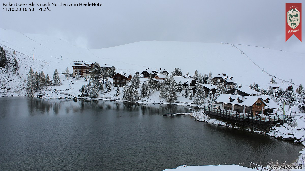 Téli idill Falkerten (Karintia) - Fotó: foto-webcam.eu