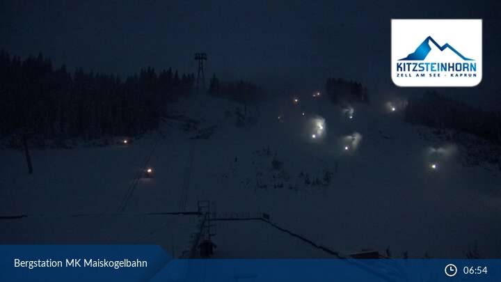 A kapruni Maiskogelen is intenzív hóágyúzás zajlik