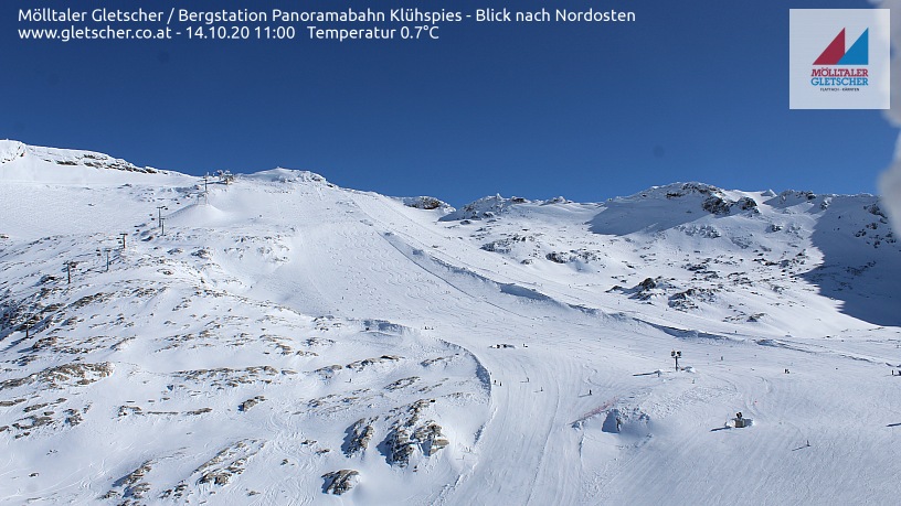 Mölltal gleccser - Fotó: foto-webcam.eu