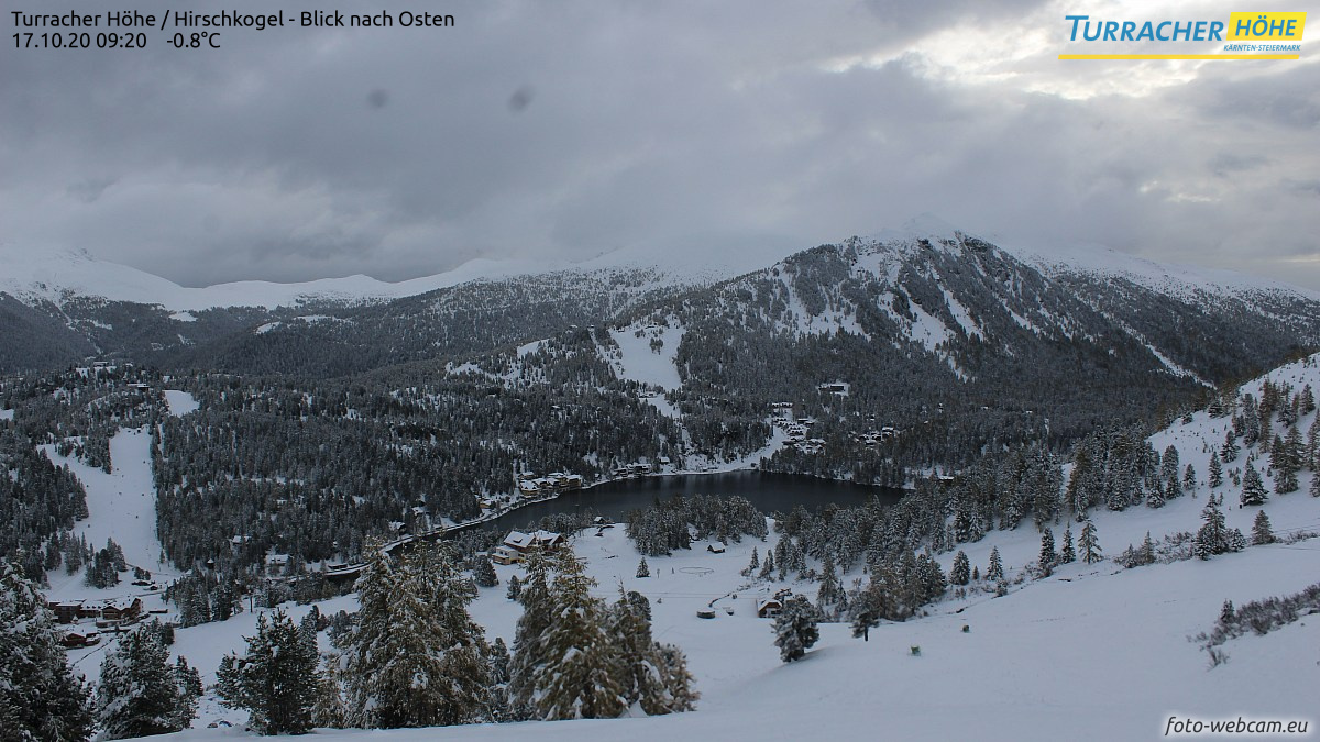 Turrachon (Karintia) is szép télies a táj - Fotó: foto-webcam.eu