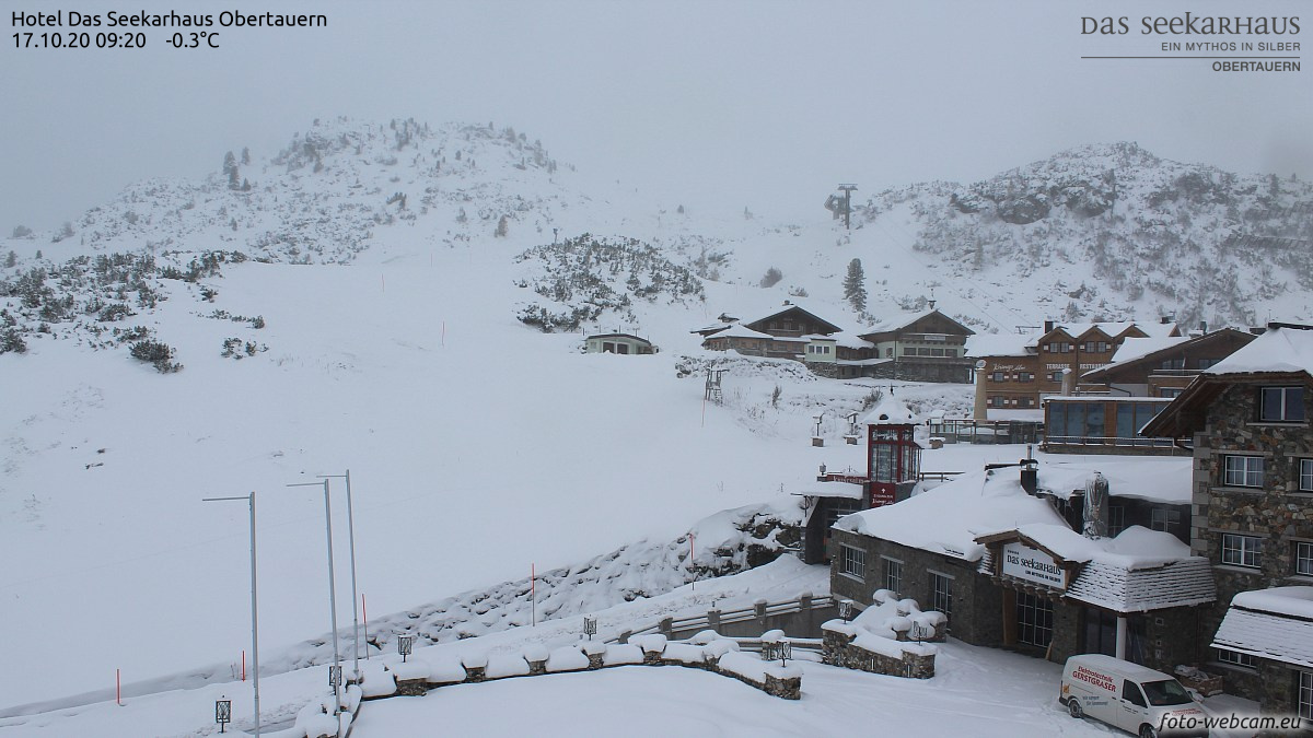Obertauern (Salzburg), holnap várhatóan megrohamozzák a sítúrázók - Fotó: foto-webcam.eu