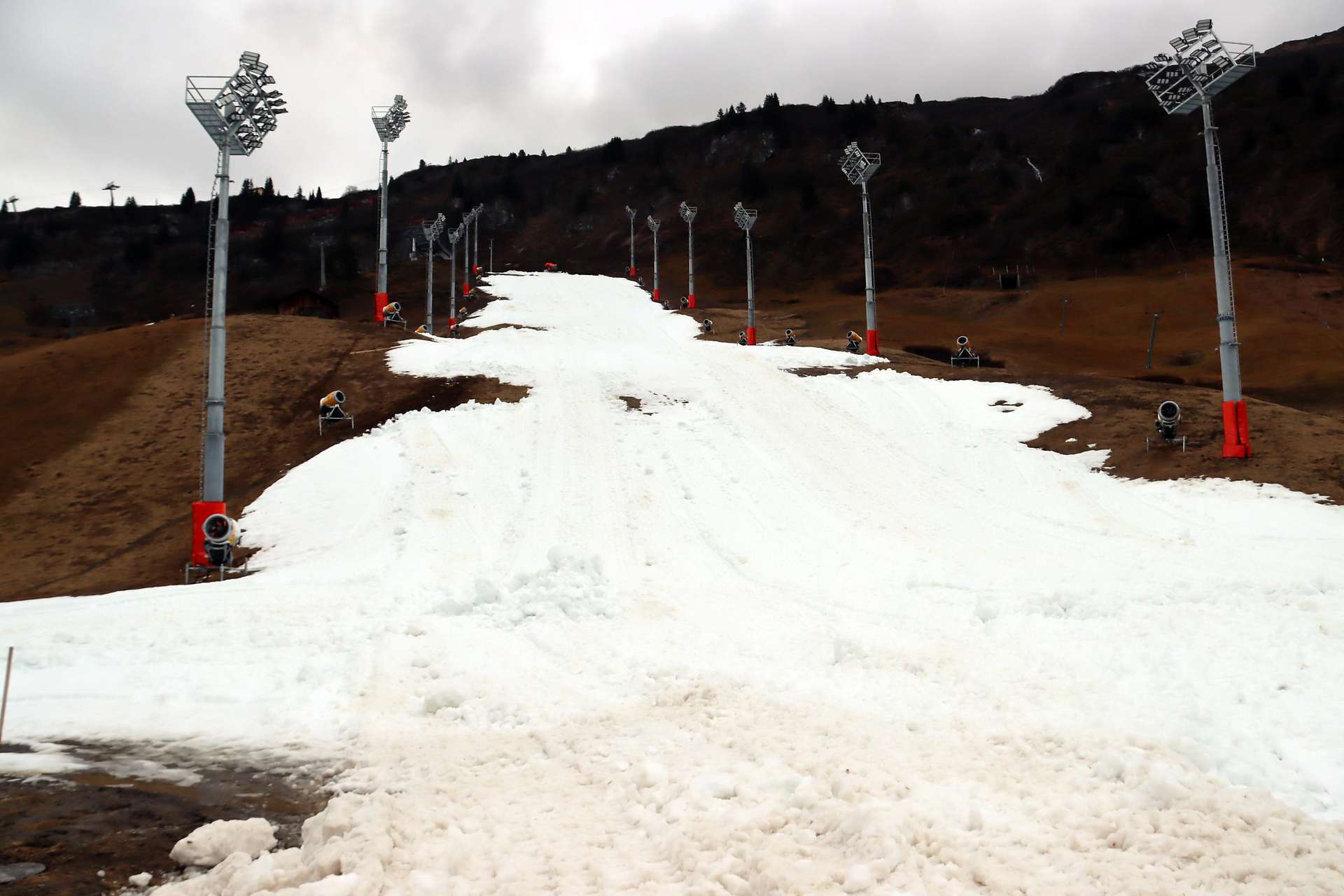 Most így néz ki a pálya (Kép: ORF)