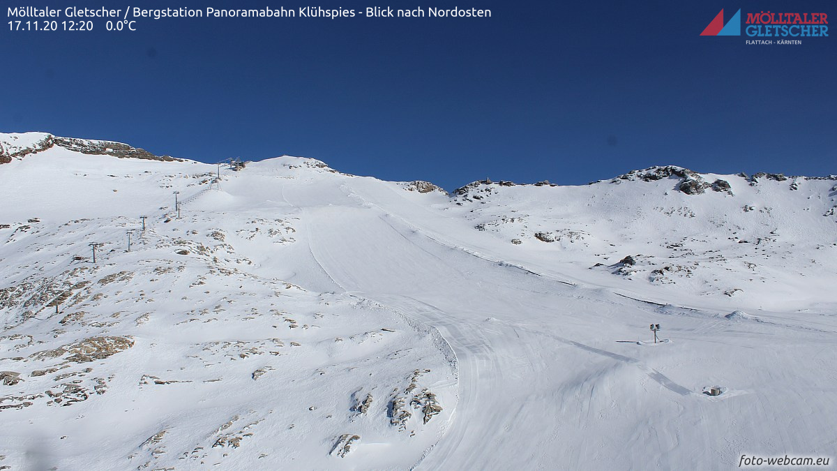 Mölltal gleccser - Fotó: foto-webcam.eu