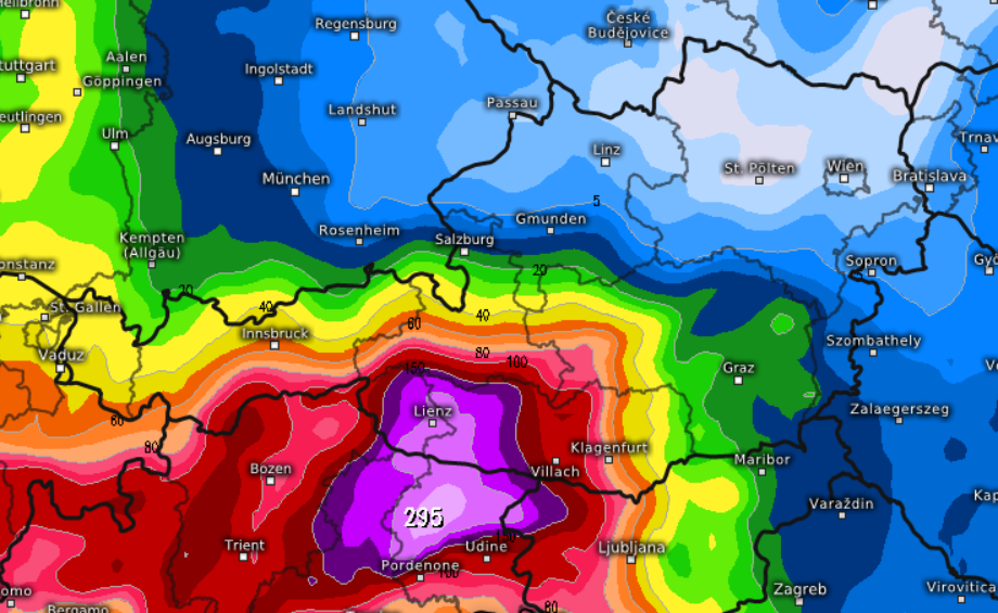 A hétvégére várható hómennyiségek egészen elképesztőek a jelenlegi előrejelzés alapján.