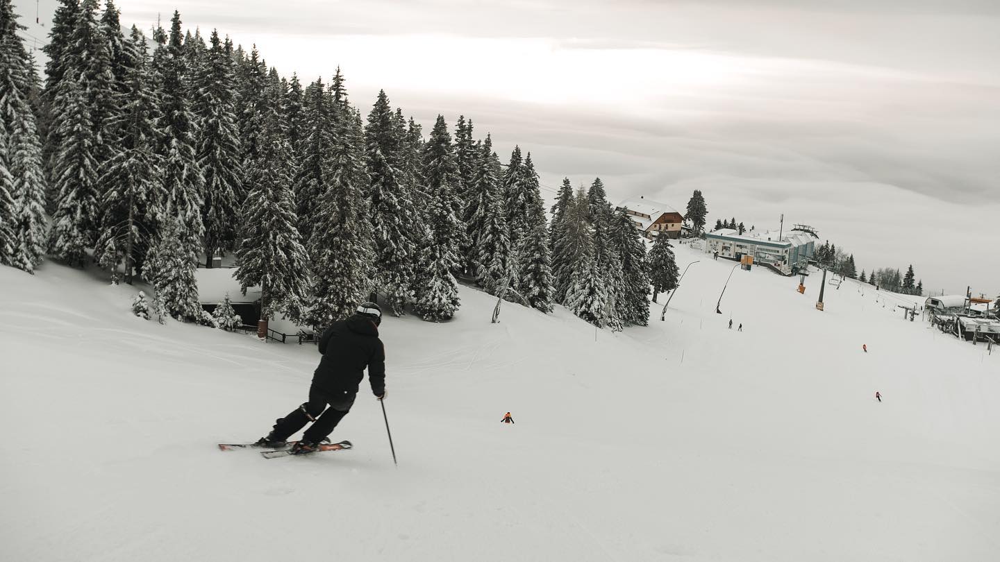 Krvavec az első napon
