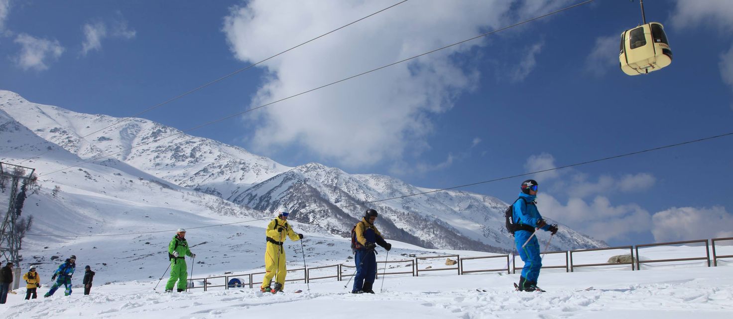 Gulmarg Gondola - a világ legmagasabban (3979 m) fekvő liftje | Fotó: Gulmarg Gondola FB oldala