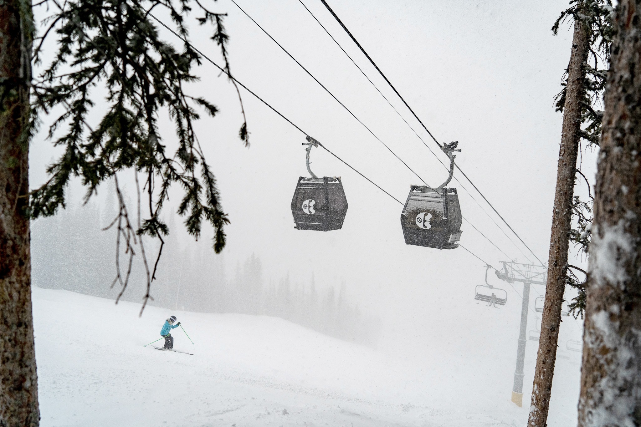 Copper Mountain februárban