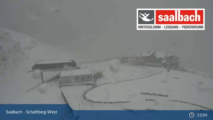 Saalbach (Salzburg) vasárnap reggel