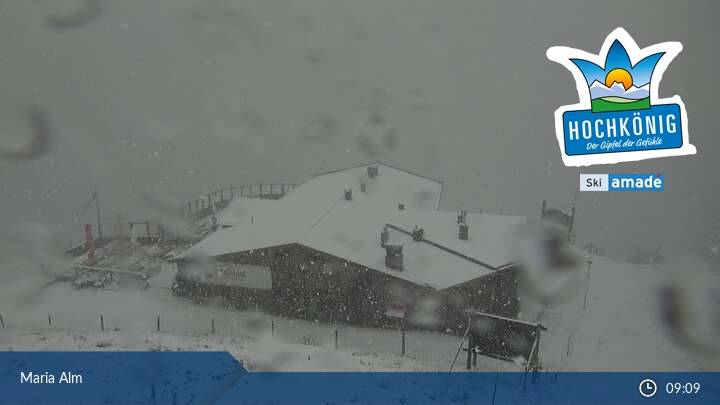 Hochkönig (Salzburg) vasárnap délelőtt