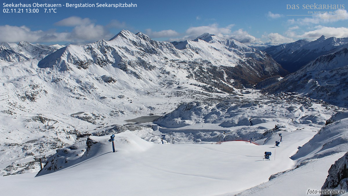 Obertauern is szép fehér