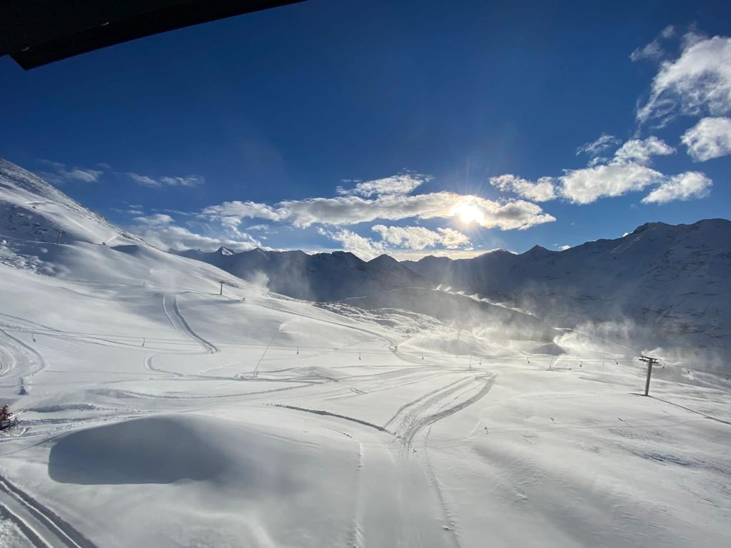 Obergurglon (Tirol) javában készülnek a november közepi nyitásra